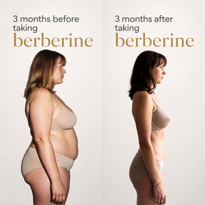 Berberine HCl 500mg before and after metabolic results
