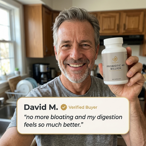 Probiotic 40 Billion gut health lifestyle image