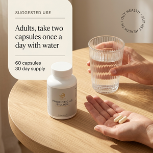 Probiotic 40 Billion packaging and label detail