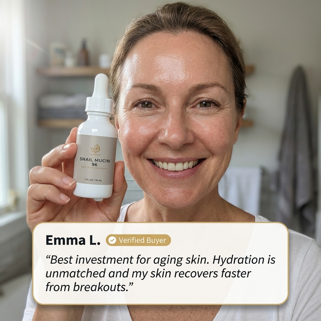 Snail Mucin 96% skin texture improvement results