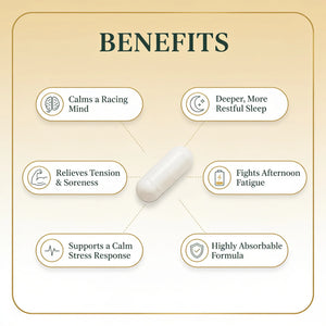 Magnesium Glycinate capsule and packaging detail
