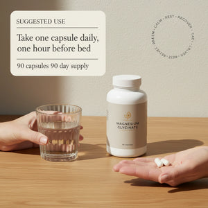 Magnesium Glycinate Calm Sleep and Energy full product view