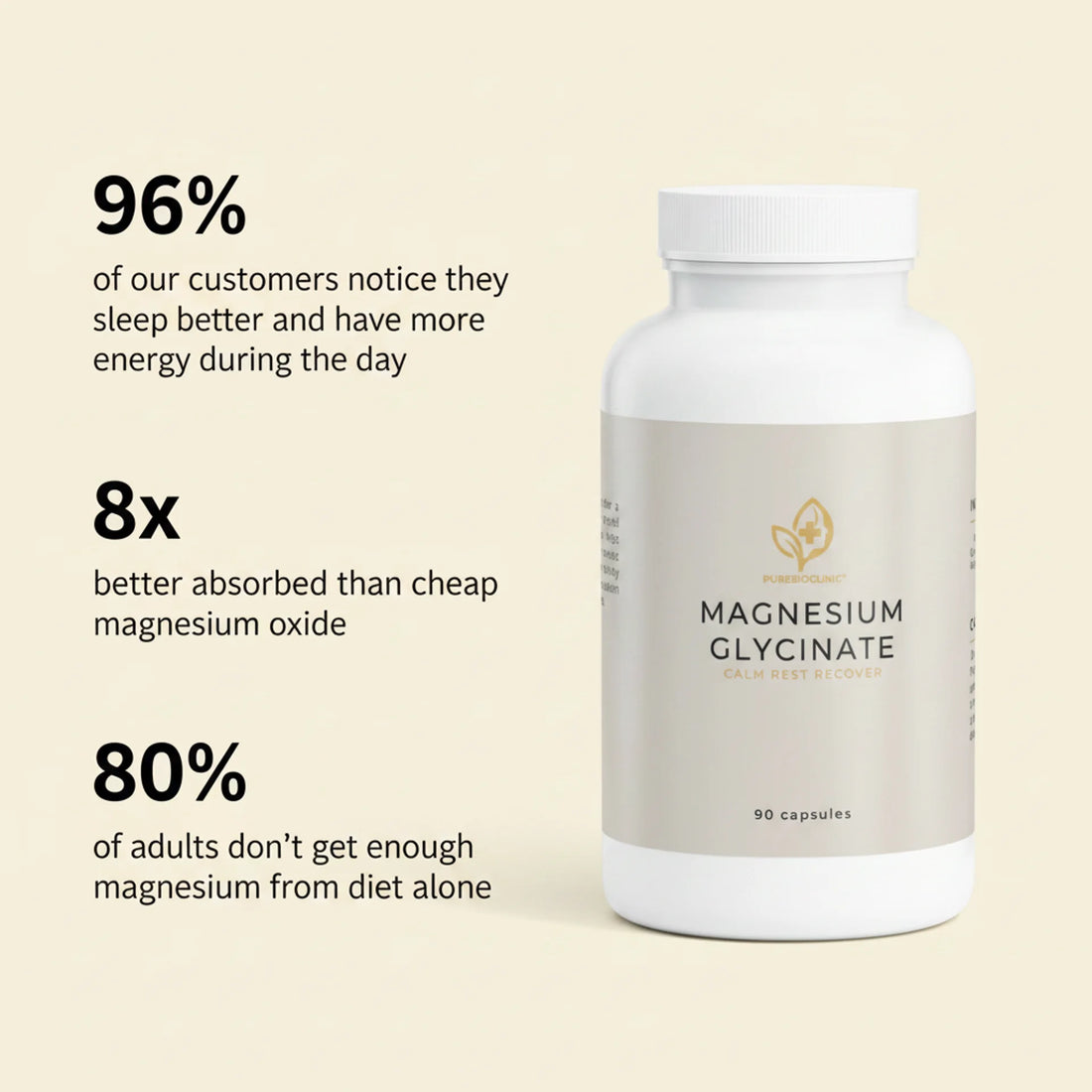 Magnesium Glycinate daily supplement lifestyle image
