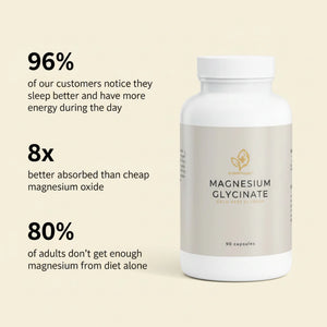 Magnesium Glycinate daily supplement lifestyle image