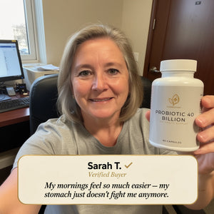 Probiotic 40 Billion customer testimonial results